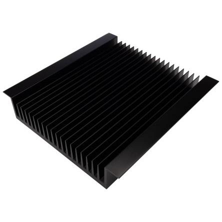 RS PRO Chladič pro Univerzální Obdélníkový Hliník 0.32K/W 46 mm 250 mm 240mm