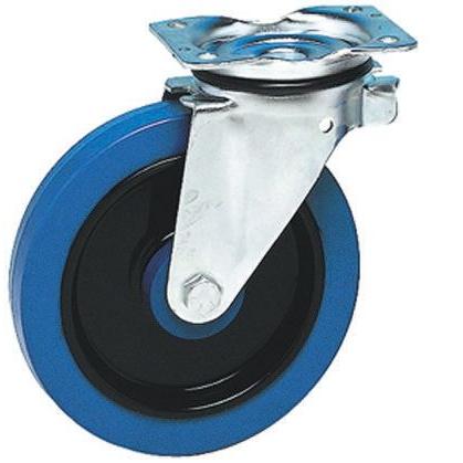 1387224 Guitel Hervieu Otočné 400 kg 200 mm, Elastická pneumatika