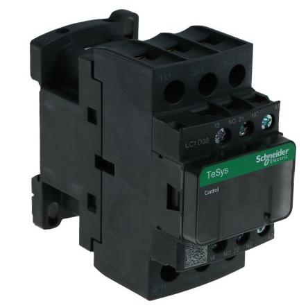Schneider Electric 3 NO Stykač napětí ve vinutí 110V ac 3pólový 38 A 690V ac 18.5 kW s 3 NO kontakty 110V ac Řízení