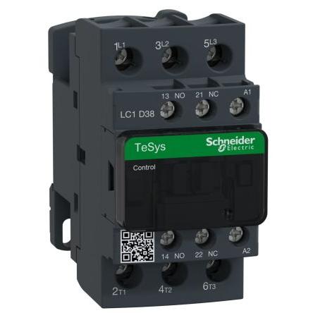 Schneider Electric 1 NO, 1 NC Stykač napětí ve vinutí 230V ac 3pólový 38 A 690V ac 18.5 kW s 3 NO kontakty 230V ac