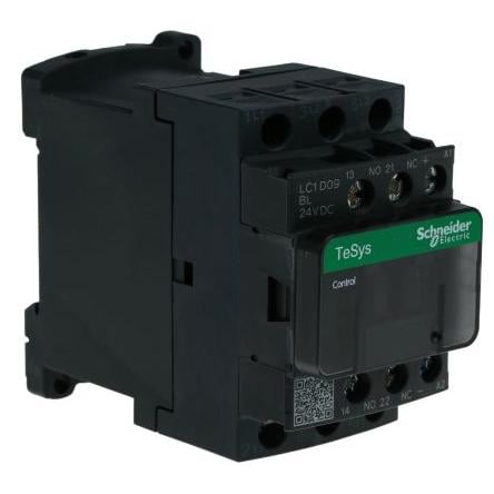 Schneider Electric 1 NO, 1 NC Stykač napětí ve vinutí 24V dc 3pólový 9 A 690V ac 4 kW s 3 NO kontakty 24V dc Řízení