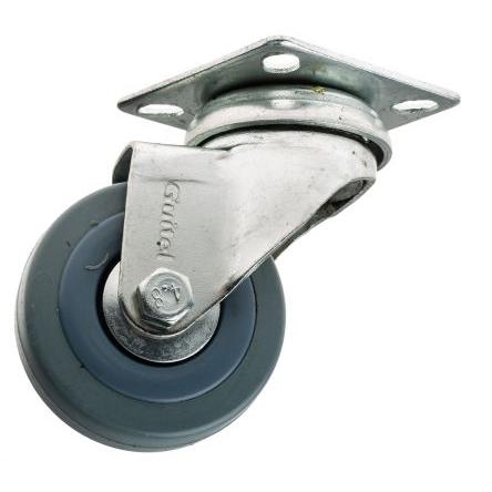 66507 Guitel Hervieu Otočné 40 kg 50 mm, Elastická pneumatika