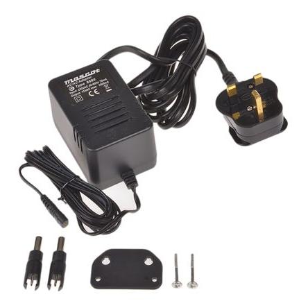 Mascot Adaptér AC/DC 12 VA, výstup: 12V ac, počet výstupů: 1 2,5 x 5,5 x 12 mm se zaklapávacím zámkem, 2,1 x 5,5 x 12 mm