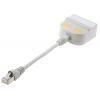 Adaptér RJ, počet portů: 2portový Stíněné RJ45 délka prodloužení 150 mm Cat5, Adaptér T RS PRO