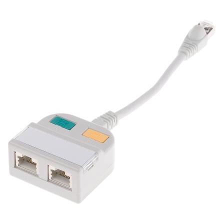 Adaptér RJ, řada: RS PRO, počet portů: 2portový Stíněné RJ45 délka prodloužení 150 mm Cat5, Adaptér T RS PRO