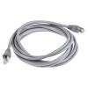 RS PRO Cat5e Ethernetové kabely, Šedá, Polyvinylchlorid, A: RJ45 3 m Vnější, B: RJ45 Vnější, typ pláště: U/FTP