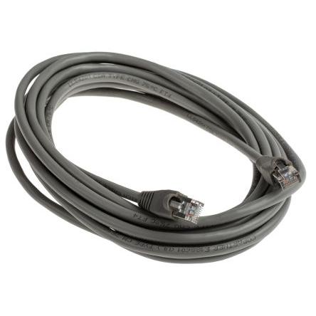 RS PRO Cat5e Ethernetové kabely, Šedá, Polyvinylchlorid, A: RJ45 5 m Vnější, B: RJ45 Vnější, typ pláště: U/FTP