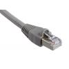 RS PRO Cat5e Ethernetové kabely, Šedá, Polyvinylchlorid, A: RJ45 1 m Vnější, B: RJ45 Vnější, typ pláště: U/FTP