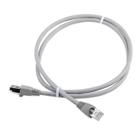 RS PRO Cat5e Ethernetové kabely, Šedá, Polyvinylchlorid, A: RJ45 1 m Vnější, B: RJ45 Vnější, typ pláště: U/FTP