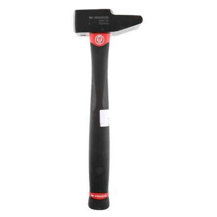 Kladivo Uhlíková ocel Inženýrské kladivo, materiál držadla: Tmavě šedá, celková délka: 300 mm Facom 0.585 kg