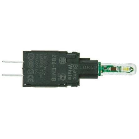 Schneider Electric Blok světel, řada: Harmony XB6 Blok světel 240 V ac, 240V dc FASTON barva Žlutá LED