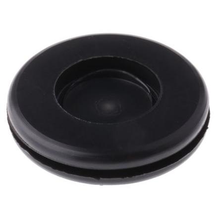 Kabelová průchodka, řada: DG Kabelová průchodka až 19 mm Polyvinylchlorid Černá Essentra DG-10806 2.4 mm 25.5 mm