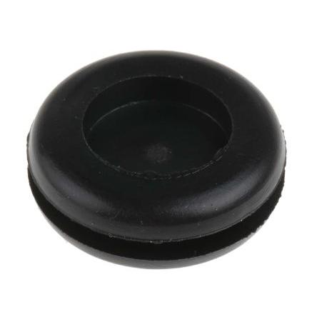 Kabelová průchodka, řada: DG Kabelová průchodka až 12.5 mm Polyvinylchlorid Černá Essentra DG-19427 2.4 mm 16 mm