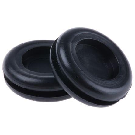 Kabelová průchodka, řada: DG Kabelová průchodka průměr kabelu 11 mm až 11 mm Polyvinylchlorid Černá Essentra DG-19426