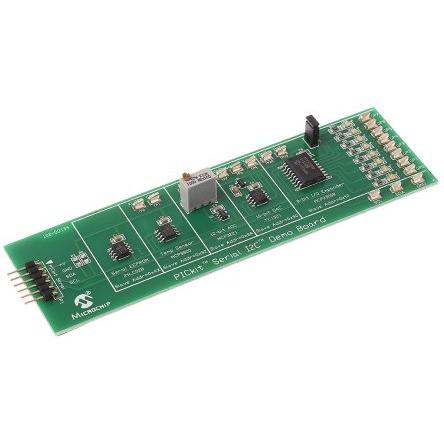 Komunikační a bezdrátový vývojový nástroj pro I2C MCP3221, MCP9801, MCP23008, TC1321, 24LC02B PICkit Microchip,