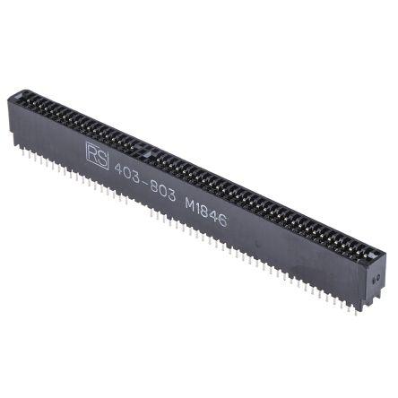 Cinch Hranový konektor, rozteč: 2.54 mm, počet kontaktů: 49, počet řad: 2, orientace těla: Rovný, Montáž na plošný spoj
