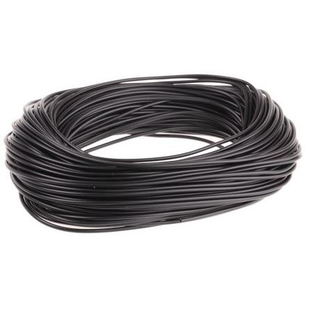 Kabelový návlek Polyvinylchlorid Černá RS PRO 50m