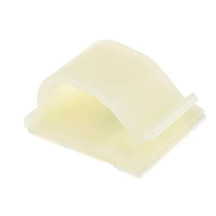 Kabelová spona pro průměr svazku 15.75 mm Nylon Přírodní Samolepicí RS PRO