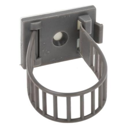 Kabelová spona pro průměr svazku 26 mm Nylon Šedá Samolepicí RS PRO