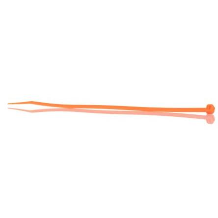 Stahovací páska Nerozpojitelné 203 mm 3.6mm Oranžová Nylon 66 RS PRO