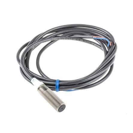 Omron Indukční bezdotykový snímač E2A-S12KS04-WP-B1 2M Válec se závitem M12 200mA E2A IP67 PnP 1 kHz 4 mm 1000 V ac 32 V