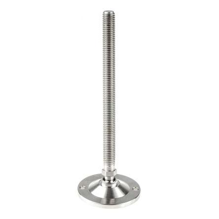 A200/008 Nu-Tech Engineering M12 60 mm Nerezová ocel Nastavitelná noha 1250 kg 10 °