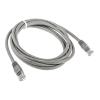 RS PRO Cat5e Ethernetové kabely, Šedá, Polyvinylchlorid, A: RJ45 2 m Vnější, B: RJ45 Vnější, typ pláště: U/UTP