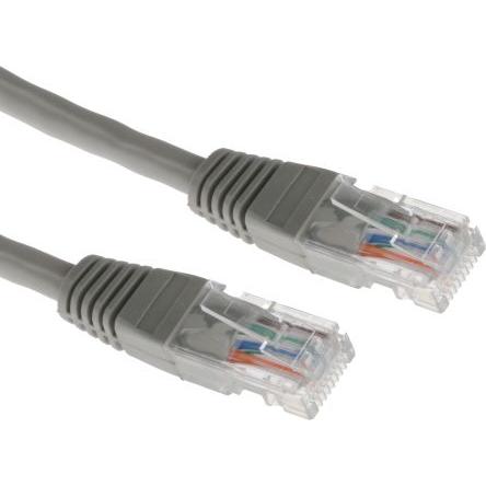 RS PRO Cat5e Ethernetové kabely, Šedá, Polyvinylchlorid, A: RJ45 5 m Vnější, B: RJ45 Vnější, typ pláště: U/UTP