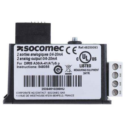 Socomec PLC – I/O modul DIRIS AP