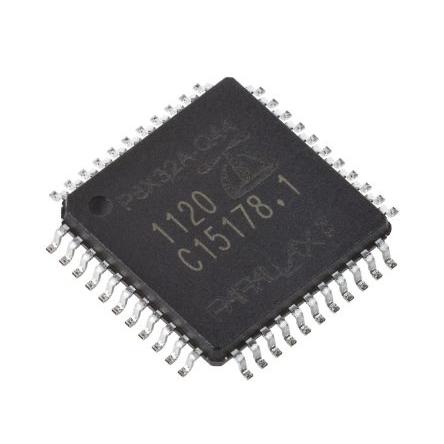 Parallax Inc Mikrokontrolér P8X32A-Q44 32 bit P8X32A 80 MHz 64kB ROM 32.768 kB RAM, počet kolíků: 44 kolíkový, LQFP
