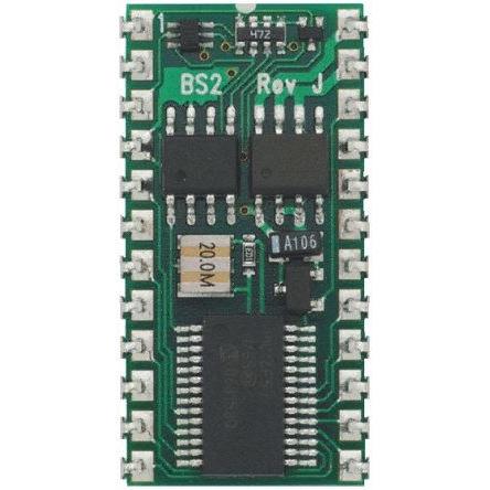 Parallax Inc Mikrokontrolér BS2-IC BASIC razítko 2 20 MHz 2kB EEPROM 32 bit RAM, počet kolíků: 24 kolíkový, PDIP