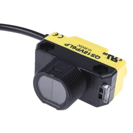 Banner Fotoelektrický snímač, řada: QS18 LED Blok Přípojka, výstup: PnP Retroreflexní IP67