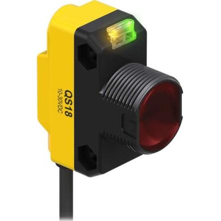 Banner Fotoelektrický snímač, řada: QS18 LED Blok M18, výstup: PnP Jednocestný IP67