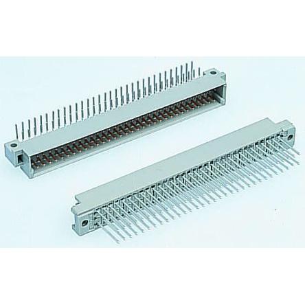 HARTING Konektor DIN 41612, řada: DIN 41612, orientace těla: Pravý úhel, rozteč: 2.54 mm, počet kontaktů: 64, počet řad: