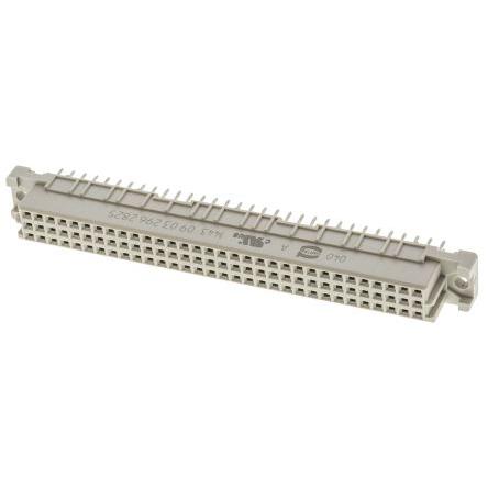 HARTING Konektor DIN 41612, řada: DIN 41612, orientace těla: Rovný, rozteč: 2.54 mm, počet kontaktů: 96, počet řad: 3