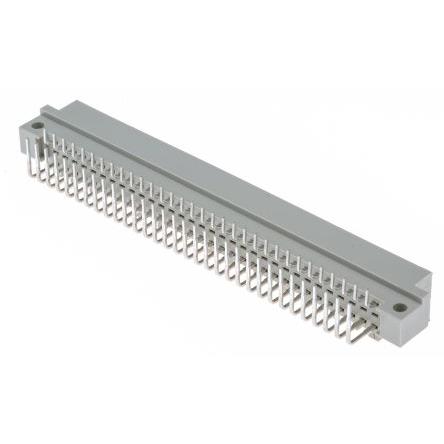 HARTING Konektor DIN 41612, řada: DIN 41612, orientace těla: Pravý úhel, rozteč: 2.54 mm, počet kontaktů: 64, počet řad: