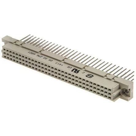 HARTING Konektor DIN 41612, řada: DIN 41612, orientace těla: Rovný, rozteč: 2.54 mm, počet kontaktů: 96, počet řad: 3