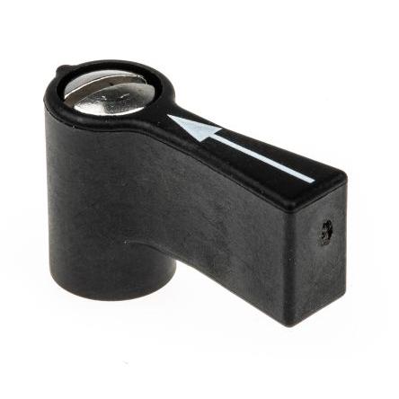 ITT Cannon Rukojeť ovládacího mechanizmu, řada: DL, orientace těla: Pravý úhel Antistatická syntetická pryž, Zinek,