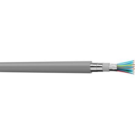 Telefonní kabel 5párový, Šedá, 300V 100 m Adaltra 10