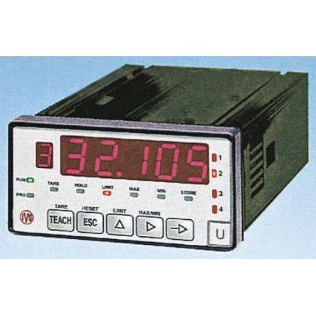 Baumer Digitální panelový multifunkční měřič, řada: PA422 LED, výška výřezu: 93 mm, šířka výřezu: 45 mm pro Tlak,