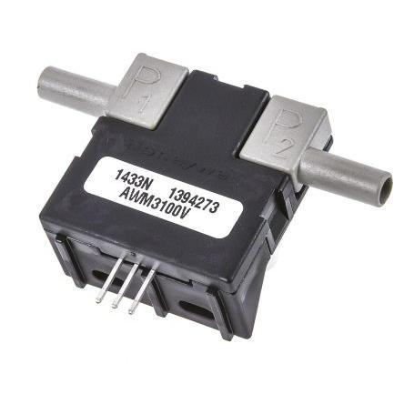 Honeywell Technologies, řada: AWM3000 Zesilované Snímač průtoku vzduchu Suchý plyn 200cm³/min → 200cm³/min max. tlak 25