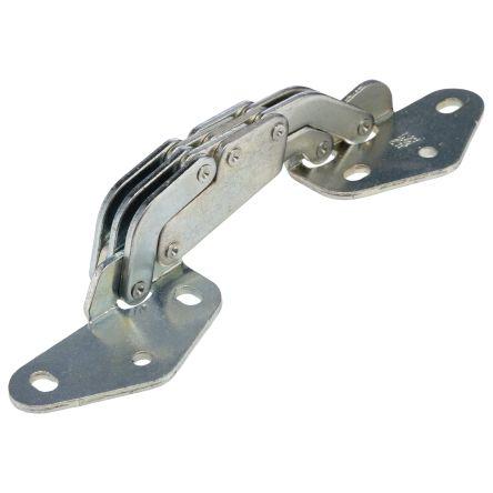 Skrytý závěs Výkyvné Skrytý, Ocel, Ocel, délka: 30.2 mm x 126.5mm x 3.6 mm Pinet