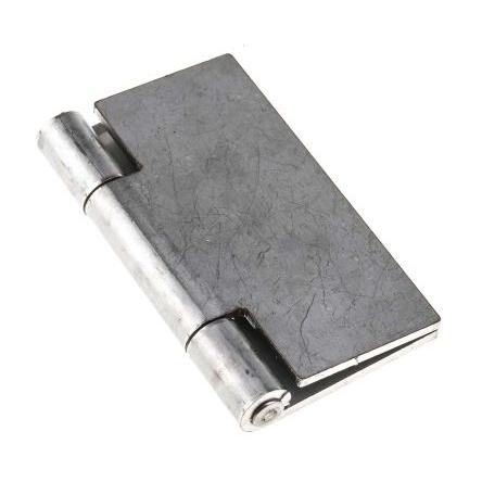 Kloubový závěs Výkyvné Patka, Ocel, Nerezová ocel, délka: 80 mm x 80mm x 2.5 mm Pinet