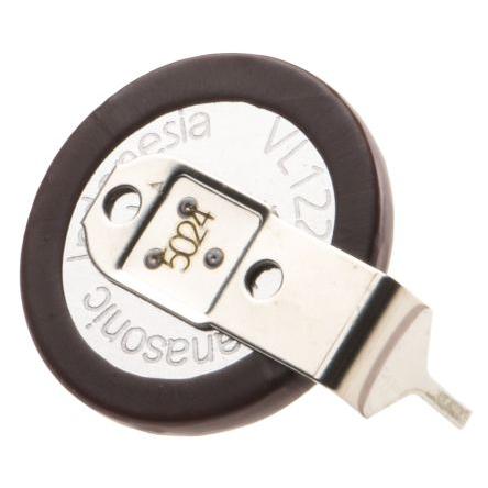 Mincové baterie 3 V Pentoxid lithium-vanadičný 7 mAh Panasonic