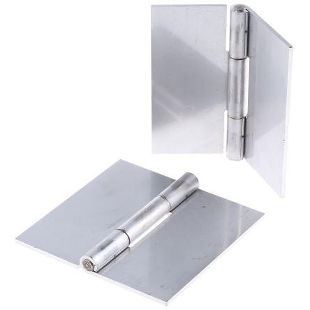 Kloubový závěs Výkyvné Patka, Ocel, Nerezová ocel, délka: 100 mm x 100mm x 2.5 mm Pinet