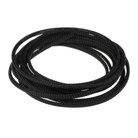 Kabelový návlek Polybutylentereftalát Expanzní poměr Pletený Černá RS PRO 10 mm 5m