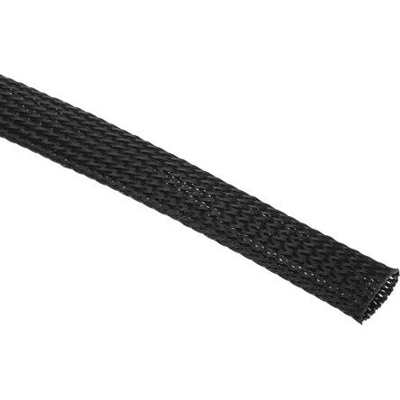 Kabelový návlek Polybutylentereftalát Expanzní poměr Pletený Černá RS PRO 25 mm 5m