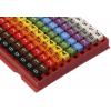 Označovač kabelu, řada: WIC1 Zaklapávací 3 mm x 5mm HellermannTyton 0-9 2.8 mm 561-01100 WIC1-0-9-PA66-SPECIAL