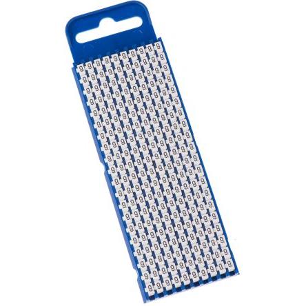 Označovač kabelu, řada: WIC2 Zaklapávací barva Černá 3 mm x 5.6mm HellermannTyton Bílá 9 3.8 mm 561-02699 WIC2-9-PA66-WH