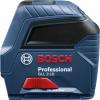 Bosch Professional GLL 2-10 křížová laserová vodováha samonivelační, vč. tašky dosah (max.): 10 m